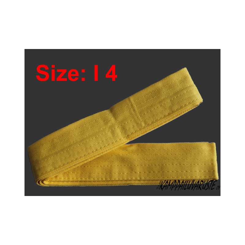 BJJ Keiko Kids Belt Yellow at a low price TJJS Kamppailuvaruste Oy fast delivery