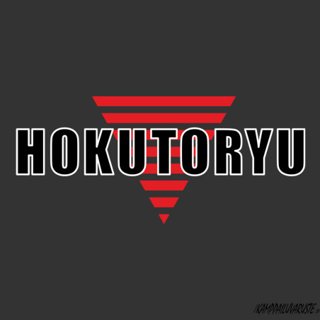 Thermo transfer klistermärke - Stor Hokutoryu logo