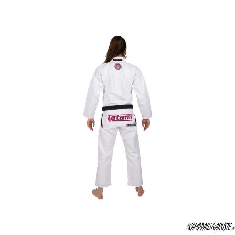 Tatami Naisten Estilo 6.0 Premier - Valkoinen & Pinkki edulliseen hintaan TJJS Kamppailuvaruste Oy nopea toimitus