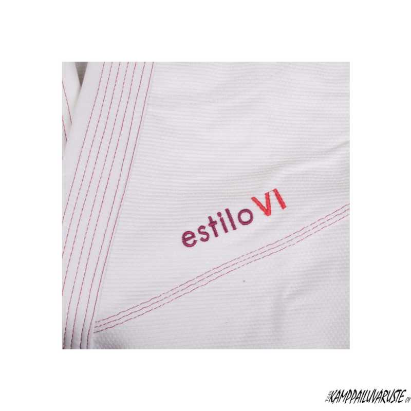 Tatami Naisten Estilo 6.0 Premier - Valkoinen & Pinkki edulliseen hintaan TJJS Kamppailuvaruste Oy nopea toimitus
