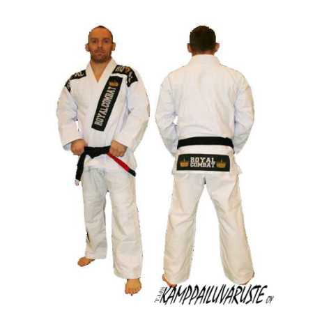 Royal Combat BJJ Kimono - White at a low price TJJS Kamppailuvaruste Oy fast delivery