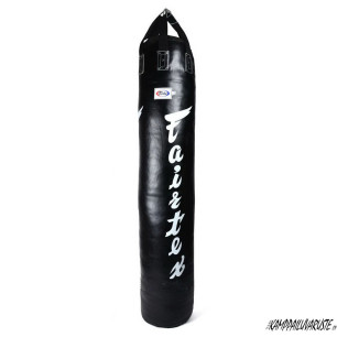 Punching bag 180cm Fairtex HB6 - Muay Thai Banana Bag - Unfilled