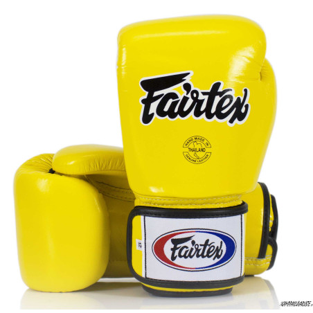 Fairtex BGV8 Boxing Gloves - Yellow