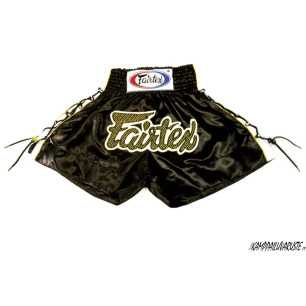 Fairtex Muaythai shorts - BS0601 Svart