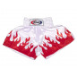 Fairtex Muaythai shorts - BS44 White/Red