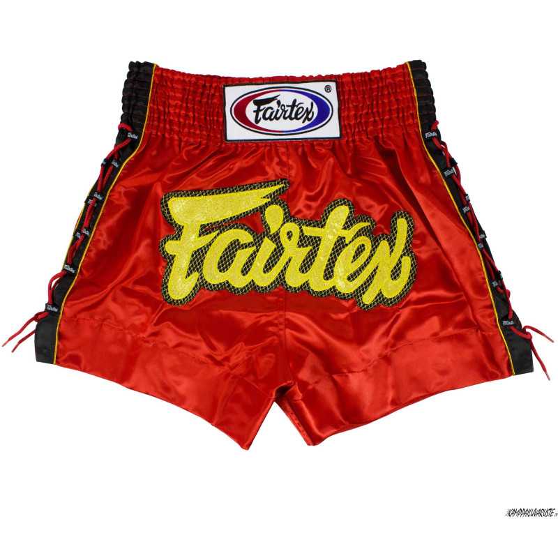 Fairtex Muaythai shorts - BS0602 Röd