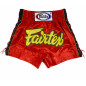 Fairtex Muaythai shorts - BS0602 Röd