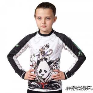 Tatami Kids Gentle Panda Rash Guard - Long Sleeve at a low price TJJS Kamppailuvaruste Oy fast delivery