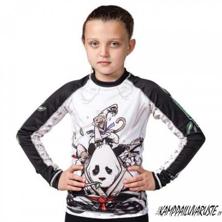 Tatami Kids Gentle Panda Rash Guard - Long Sleeve at a low price TJJS Kamppailuvaruste Oy fast delivery