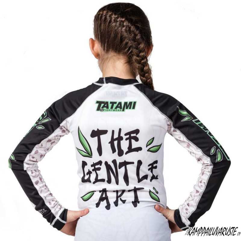 Tatami Kids Gentle Panda Rash Guard - Pitkähihainen edulliseen hintaan TJJS Kamppailuvaruste Oy nopea toimitus