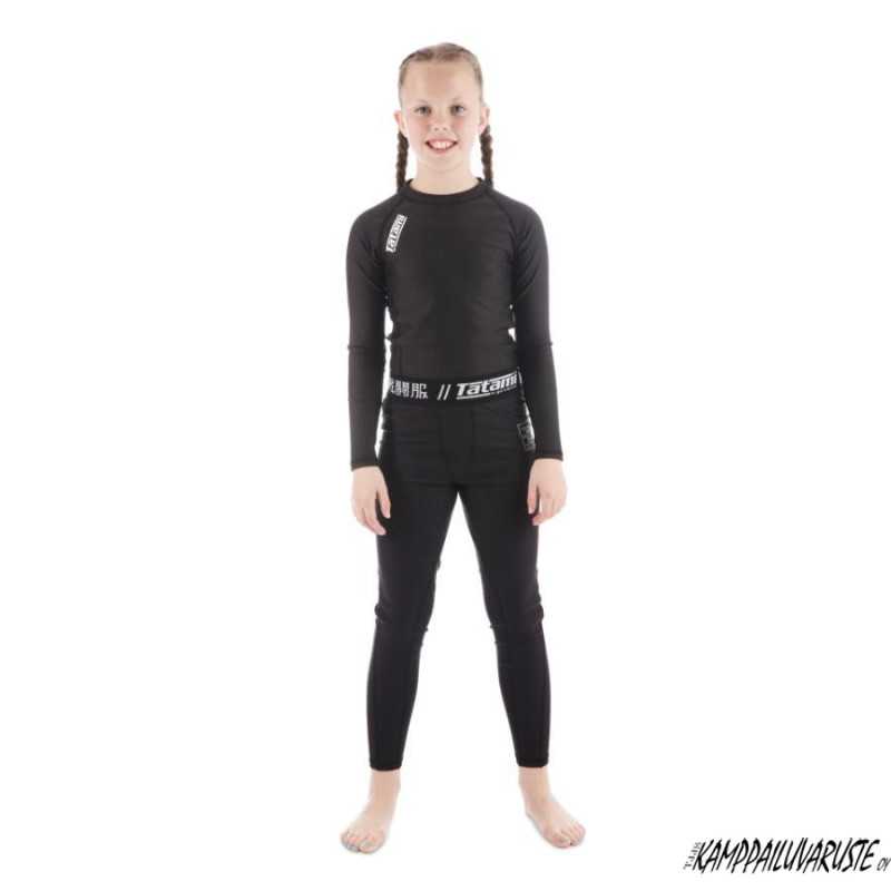 Tatami ® ESSENTIALS Kids BLACK NOVA Spats till ett lågt pris TJJS Kamppailuvaruste Oy snabb leverans