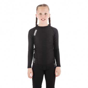 Tatami FightwearTJJS Kamppailuvaruste Oy|Tatami®ESSENTIALS Kids BLACK NOVA BASIC rash guard - Långärmad|29,50 €|