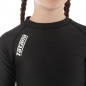 Tatami®ESSENTIALS Kids BLACK NOVA BASIC rash guard - Långärmad