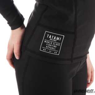 Tatami®ESSENTIALS Kids BLACK NOVA BASIC rash guard - Pitkähihainen