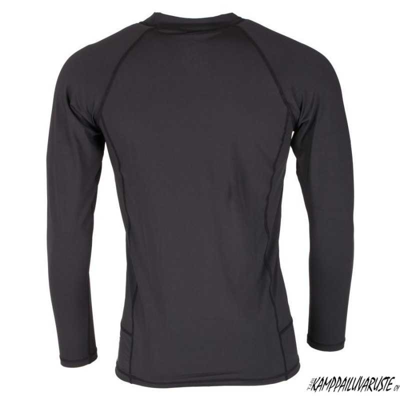 Tatami ®ESSENTIALS BLACK NOVA BASIC rash guard - Pitkähihainen edulliseen hintaan TJJS Kamppailuvaruste Oy nopea toimitus