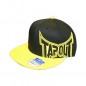 TapouT CTN TWL FLT BRN Snapback Hat 3D EMB - Musta/Keltainen