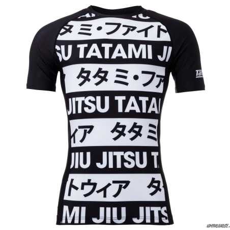 Tatami Banned rash guard - Short Sleeve at a low price TJJS Kamppailuvaruste Oy fast delivery
