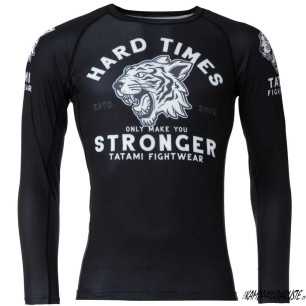 Tatami Hard Times Eco Tech Recycled rash guard - Long Sleeve at a low price TJJS Kamppailuvaruste Oy fast delivery