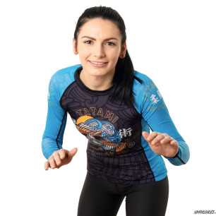 Tatami Ladies Crane Eco Tech Recycled rash guard - Pitkähihainen edulliseen hintaan TJJS Kamppailuvaruste Oy nopea toimitus