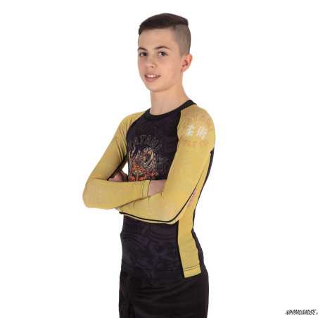 Tatami Kids Devils Game Eco Tech Recycled rash guard - Long Sleeve at a low price TJJS Kamppailuvaruste Oy fast delivery