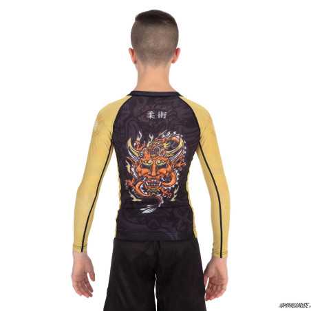 Tatami Kids Devils Game Eco Tech Recycled rash guard - Long Sleeve