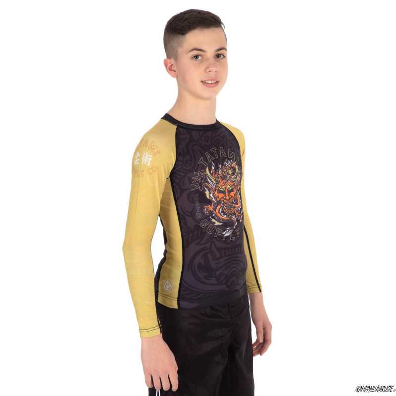 Tatami Kids Devils Game Eco Tech Recycled rash guard - Pitkähihainen edulliseen hintaan TJJS Kamppailuvaruste Oy nopea toimitus Tatami Kids Devils Game Eco Tech Recycled rash guard - Pitkähihainen edulliseen hintaan TJJS Kamppailuvaruste Oy nopea toimitus