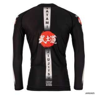 Tatami BUSHIDO rash guard Musta - Pitkähihainen