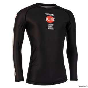 Tatami BUSHIDO rash guard Svart - Långärmad
