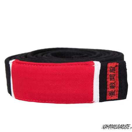 Tatami Deluxe BJJ Belt - Black at a low price TJJS Kamppailuvaruste Oy fast delivery