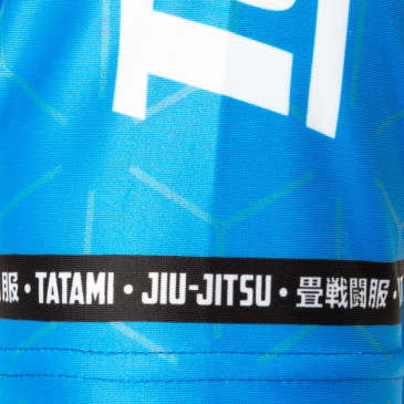 Tatami 2022 IBJJF Rank rash guard - Blue
