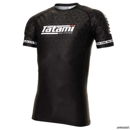 Tatami 2022 IBJJF Rank rash guard - Black at a low price TJJS Kamppailuvaruste Oy fast delivery