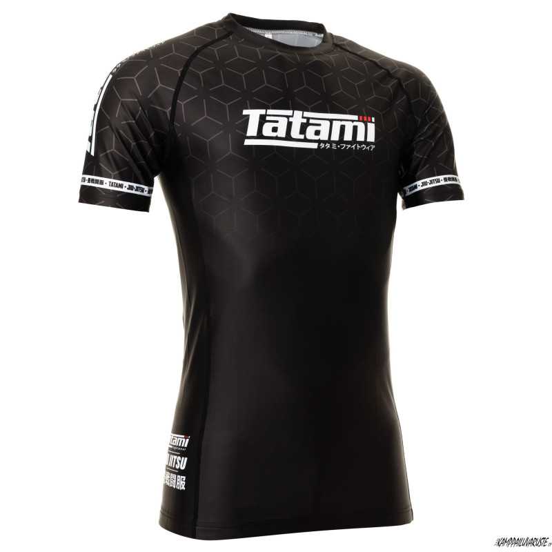 Tatami 2022 IBJJF Rank rash guard - Musta edulliseen hintaan TJJS Kamppailuvaruste Oy nopea toimitus