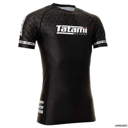 Tatami 2022 IBJJF Rank rash guard - Black