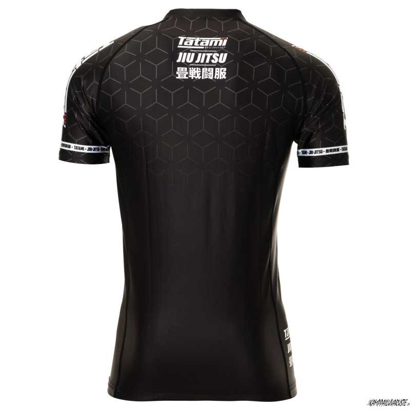 Tatami 2022 IBJJF Rank rash guard - Musta edulliseen hintaan TJJS Kamppailuvaruste Oy nopea toimitus
