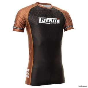 Tatami 2022 IBJJF Rank rash guard - Brown