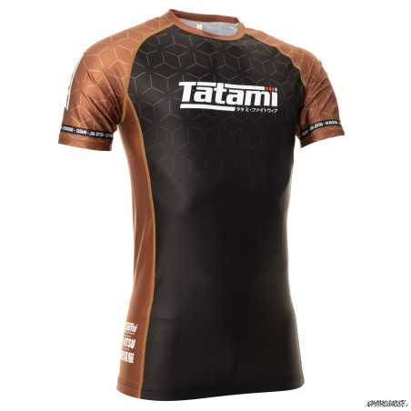Tatami 2022 IBJJF Rank rash guard - Brown