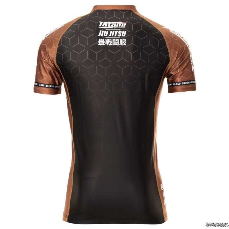 Tatami 2022 IBJJF Rank rash guard - Brown at a low price TJJS Kamppailuvaruste Oy fast delivery Tatami 2022 IBJJF Rank rash guard - Brown at a low price TJJS Kamppailuvaruste Oy fast delivery