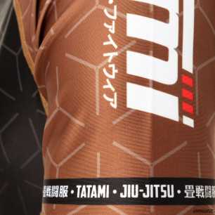 Tatami 2022 IBJJF Rank rash guard - Ruskea