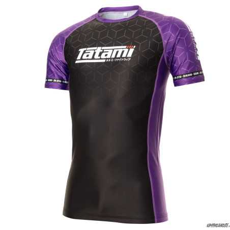 Tatami 2022 IBJJF Rank rash guard - Purple at a low price TJJS Kamppailuvaruste Oy fast delivery
