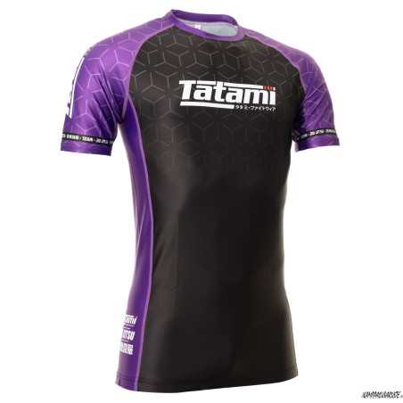 Tatami 2022 IBJJF Rank rash guard - Purple