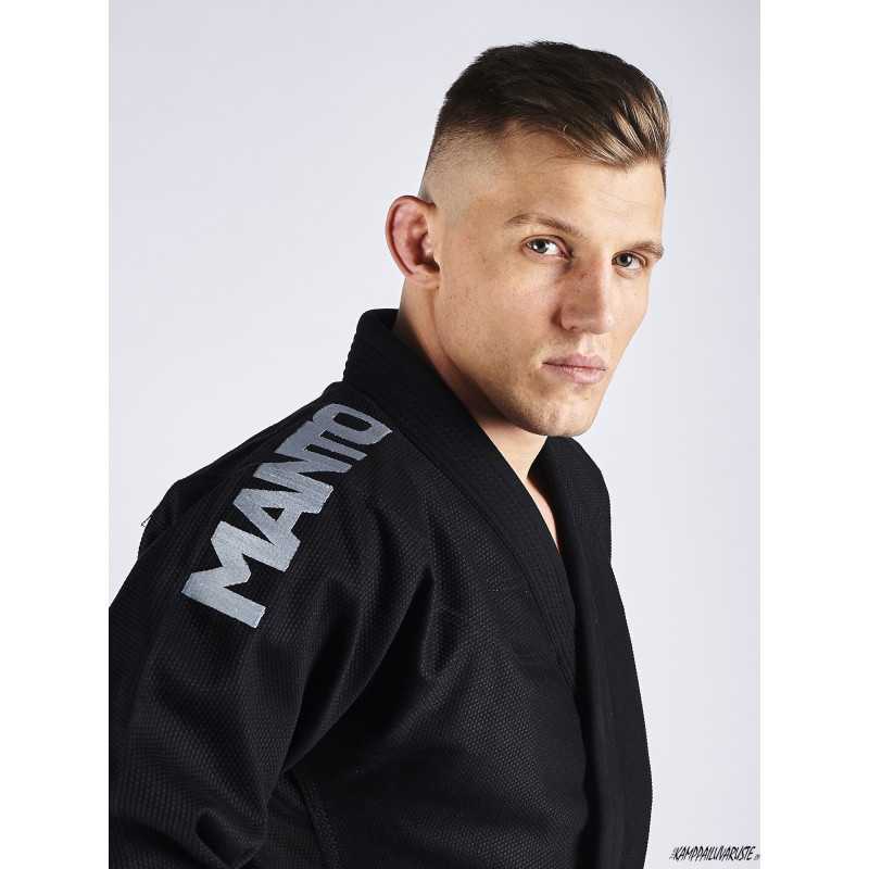 MANTO "X4" BJJ GI - Musta edulliseen hintaan TJJS Kamppailuvaruste Oy nopea toimitus