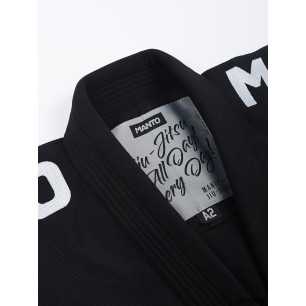 MANTO "X4" BJJ GI - Svart