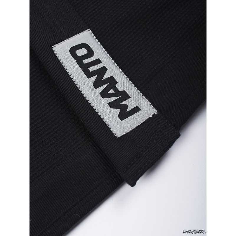 MANTO "X4" BJJ GI - Musta edulliseen hintaan TJJS Kamppailuvaruste Oy nopea toimitus