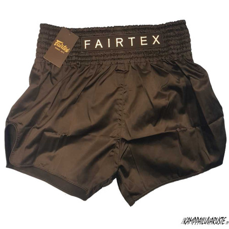 Fairtex Muaythai Slim Cut shorts BS-Micro - Black