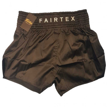 Fairtex Muaythai Slim Cut shorts BS-Micro - Black