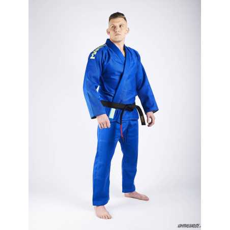 MANTO "X4" BJJ GI Blue at a low price TJJS Kamppailuvaruste Oy fast delivery