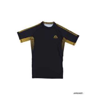 Manto rash guard STRIPE 2.0 Svart - Kortärmad