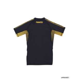 Manto rash guard STRIPE 2.0 Black - Short sleeve