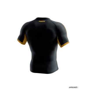 Manto rash guard STRIPE 2.0 Black - Short sleeve