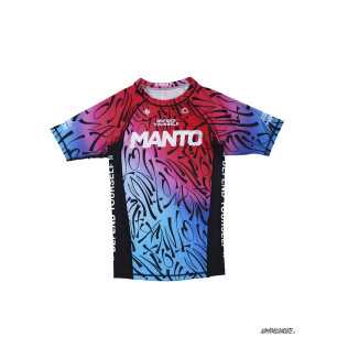 Manto rash guard MULTI GRADIENT short sleeve